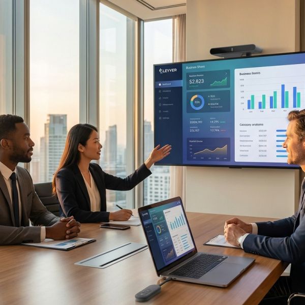 Cleyver Share System – Drahtlose Bildschirmfreigabe