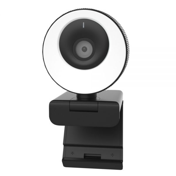 Cleyver Webcam HD mit Beleuchtungsring