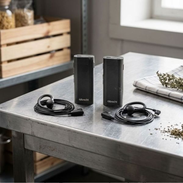 Pack 2 Albrecht Tectalk Biz + 2 headsets PTT - IA