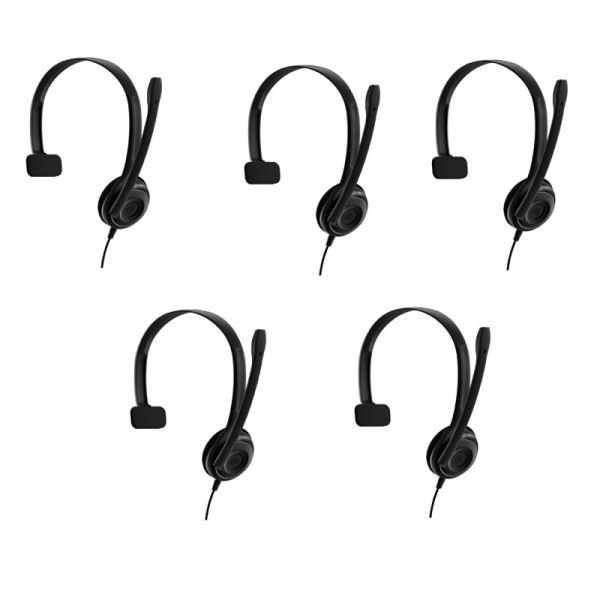 5er Set EPOS PC 7 USB 5er Pack USB-Headset 