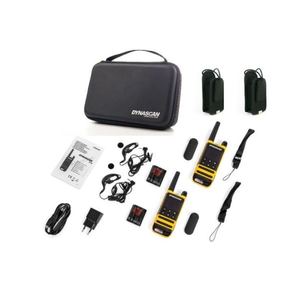 Pack Dynascan P19 + 2 Schutztaschen mit Clip