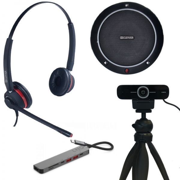 Cleyver Flextool Pack -  Lösung für drahtgebundene Videokonferenzen