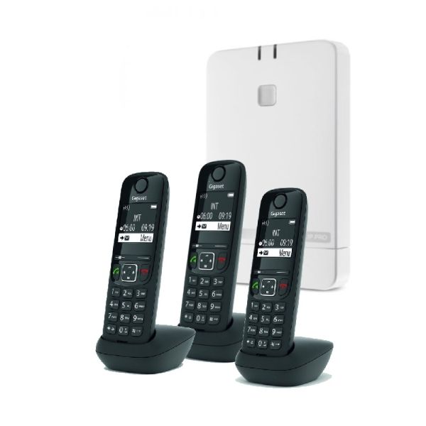 Gigaset N610IP PRO + 3 Gigaset AS690HX