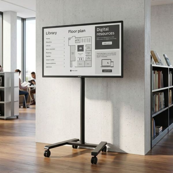 Philips Tableaux 5150I 32 ePaper display floor stand