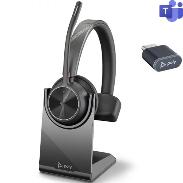 Poly Voyager 4310 USB-C Teams + Ladestation