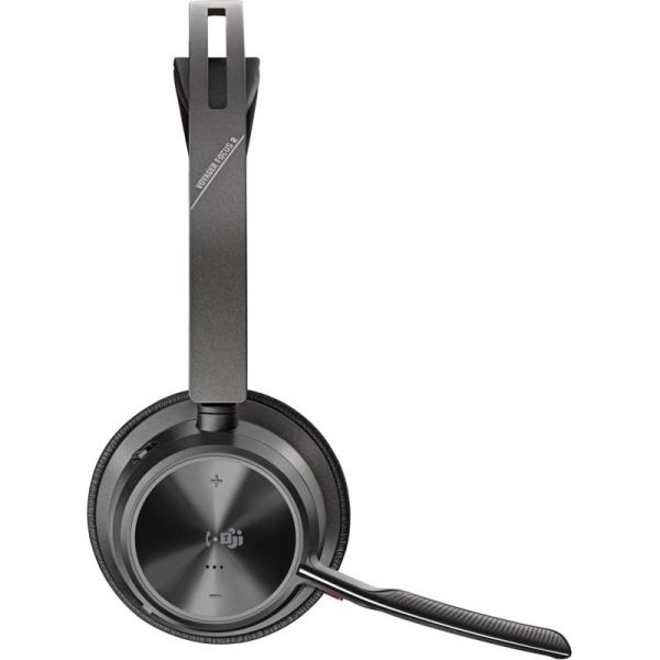 POLY Voyager Focus 2 USB-C-C-Headset + Adapter USB-C/A+ Basis