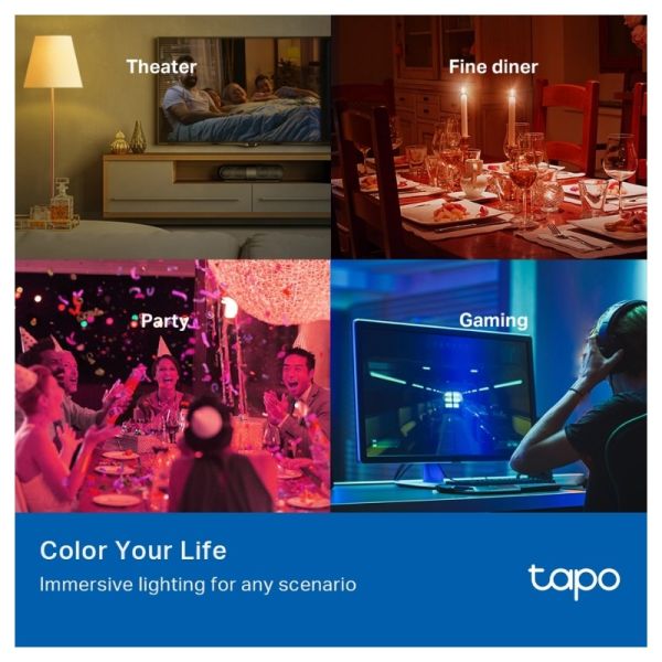 TP Link Tapo L530E 2-Pack intelligente Glühbirne