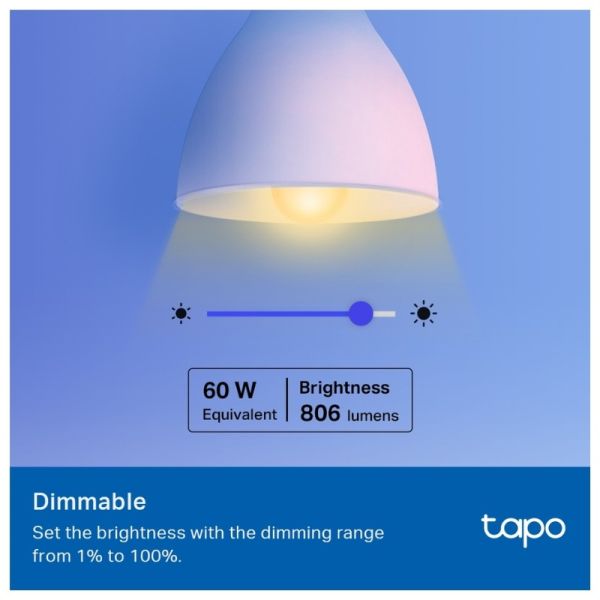 TP Link Tapo L530E 2-Pack intelligente Glühbirne