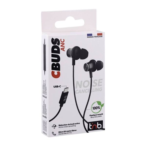 TNB ESTYPEC2NCBK - C-Buds ANC Headset 