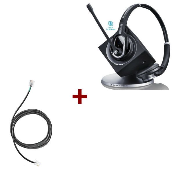 Pack für Siemens: EPOS DW Pro 2 ML + El. Rufannahme EHS