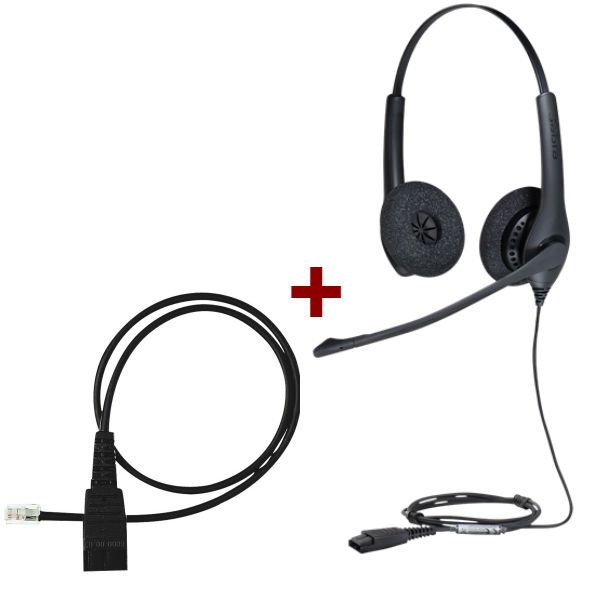 Jabra BIZ 1500 Duo Standard Telefon Anschlusskabel