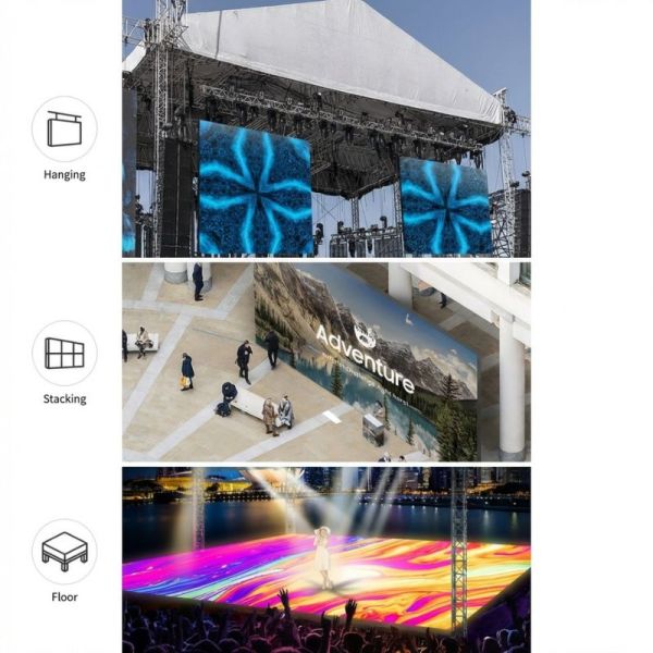 Samsung LED screen for outdoor advertising