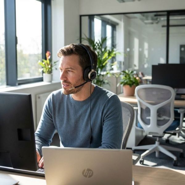 Poly Mission 810 mono office headset