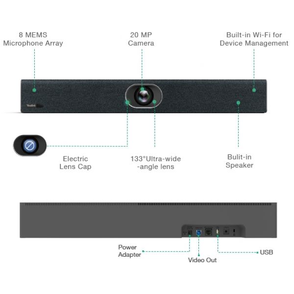 Yealink UVC40 USB-Video-Bar
