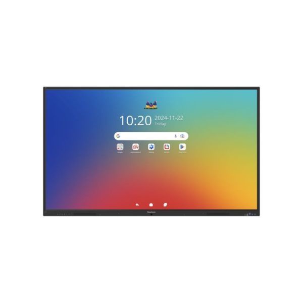 ViewSonic ViewBoard IFP7535-1-3C front view 75 inch interactive display