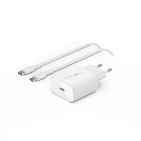 Belkin Netzladegerät + USB-C-Kabel