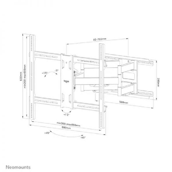 Neomounts WL40S-950BL18