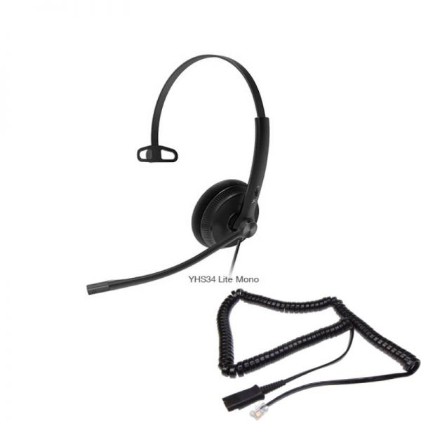 Yealink YHS34 Lite headset fur buro IP kommunikation