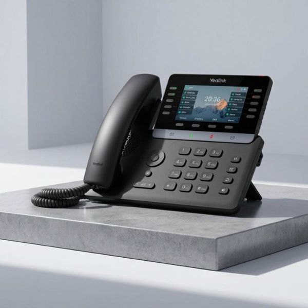 Yealink T74LTE smart business phone side angle