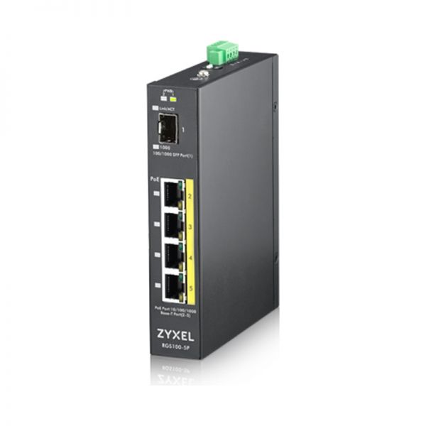 ZYXEL RGS100-5P Unmanaged robuster Switch