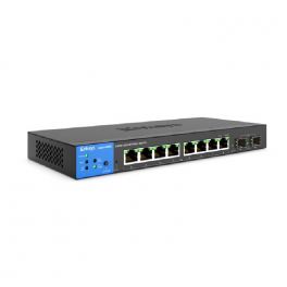 LINKSYS 8-PORT MANAGED POE+ GE SWITCH 2 1G SFP (110W) TAA übersetzen