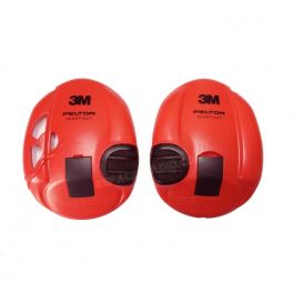 Coques rouges pour casque Peltor Sporttac