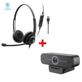 Pack:  EPOS EXPAND SC260 II USB MS + Webcam USB HD 90 Pro