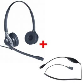 Pack: OD HC 45 Headset + Cleyver USB70-Kabel