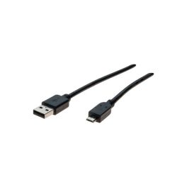 USB-A auf Micro B 2.0-Kabel schwarz