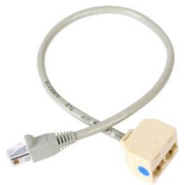 Splitter RJ45 mit Kabel