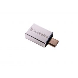 freeVoice Connect 102 USB Adapter - USB-A->USB-C