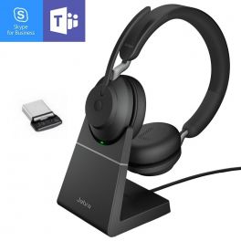 Jabra Evolve2 65 USB-C MS Stereo mit Ladestation