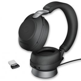 Jabra Evolve2 85 UC Stereo USB-C mit Ladestation - Schwarz