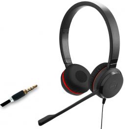 Jabra Evolve 30 II Duo mit 3,5mm Klinke