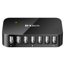 D-LINK 7 Anschlüsse USB 2.0 Hub