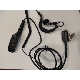 Micro-auricular de cable rizado con conector M7