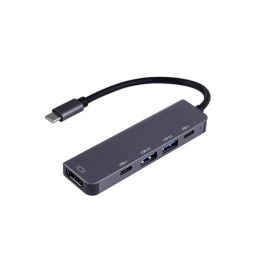 Cleyver USB C Hub mit 5 Anschlüssen