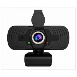 Webcam USB HD Compacta con lente de privacidad