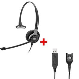 Pack Sennheiser QD Headset  + USB Adapter Kabel 
