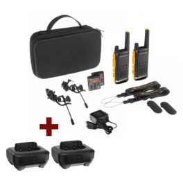 2er Set Motorola Talkabout T82 Extreme + 2 Ladeschalen