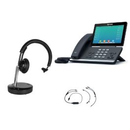 Pack Yealink T57W + EHS-Kabel + Cleyver DECT Office