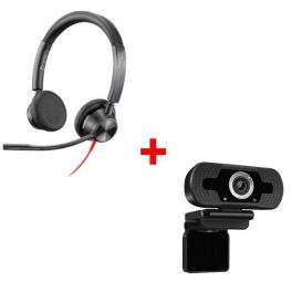 Plantronics Blackwire 3325 USB-A + Webcam USB HD Desktop