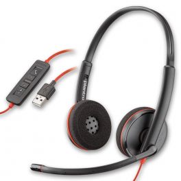 Anrufsteuerung BRANDNEU Plantronics Headset Blackwire C3320 binaural USB-A 