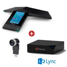 Realpresence 8800 Trio + Option zur Content-Sharing + Mini EagleEye Full HD Videokonferenzkamera - Skype for Business Version