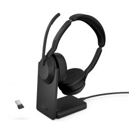 Jabra Evolve2 55 Stereo UC mit USB-A Dongle + Ladestation