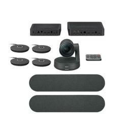 Pack: Logitech Rally Plus + 2 Mikrofon-Pods