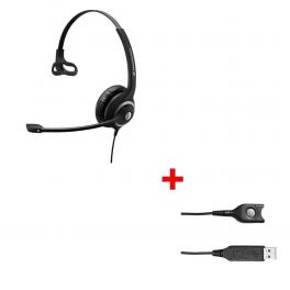 Pack: Sennheiser SC 232 + Sennheiser USB-Anschlusskabel USB-ED 01