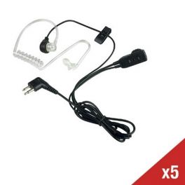 5er Set Bodyguard Kit für Motorola XTN, CLS & DTR Funkgeräte