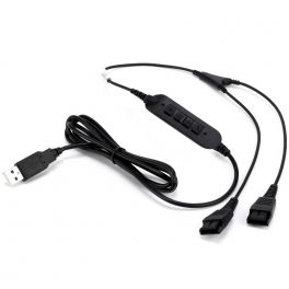 Y-Cleyver-Kabel  USB-QD für Jabra