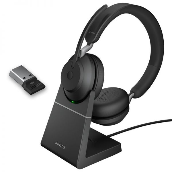 Jabra Evolve2 65 MS Duo USB-A mit Basisstation